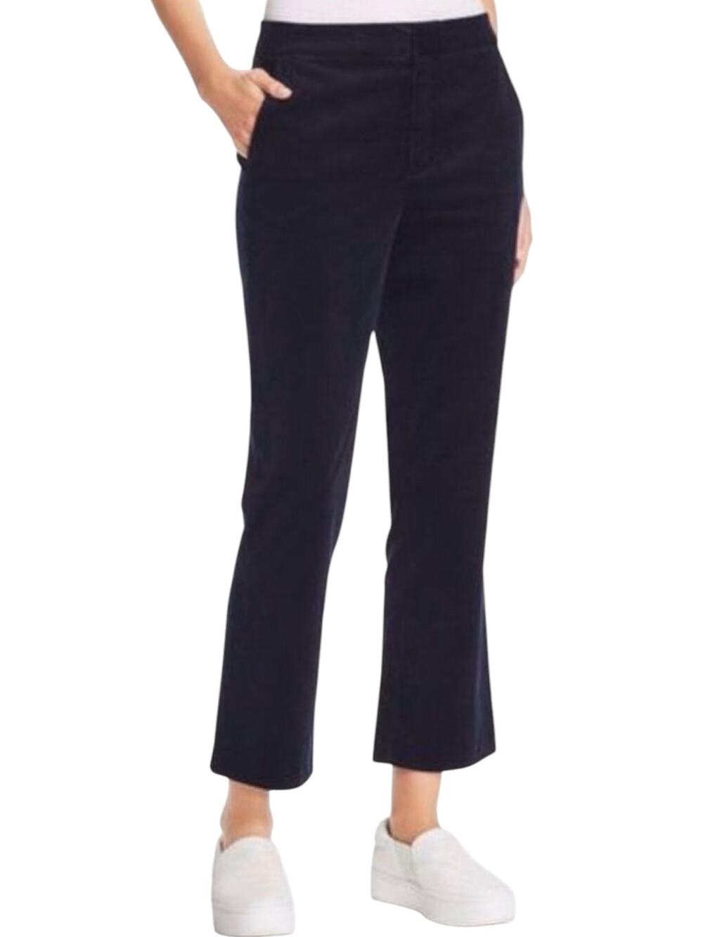 JOIE Women’s cropped navy blue corduroy size 8